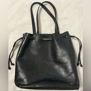 Madewell Vintage Leather Bucket Bag - Medium